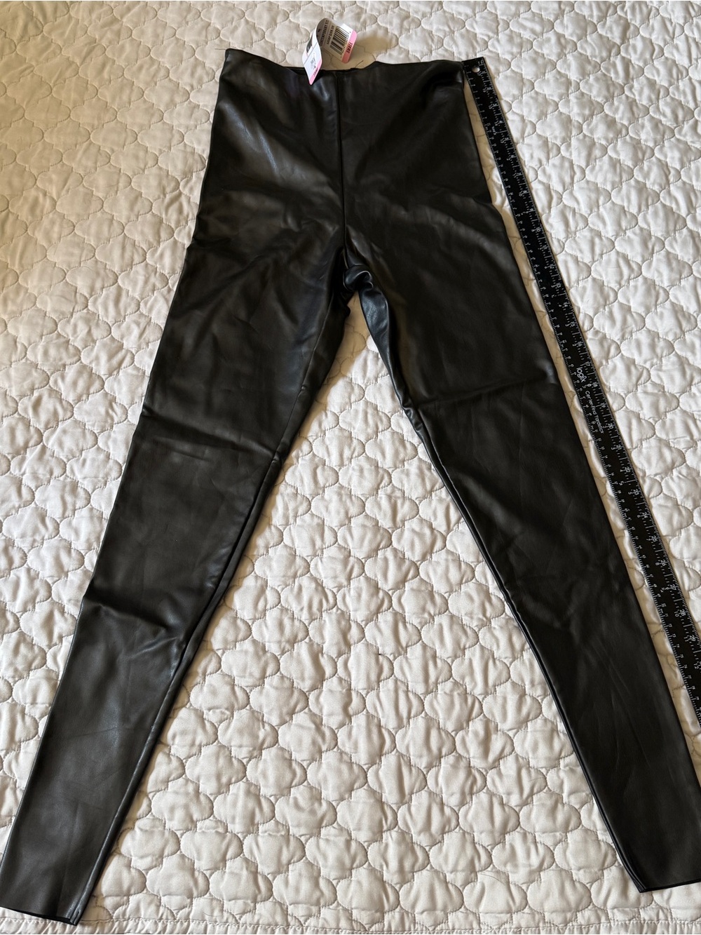 Joie Black Skinny Faux Leather-Look Leggings